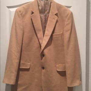 Jos. A. Bank Tan Wool Blazer Jacket